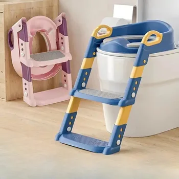 New Stepped Children's Toilet Foldable Foot Stool